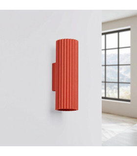 Karbon Up & Down Wall Lamp Red 2x GU10-2