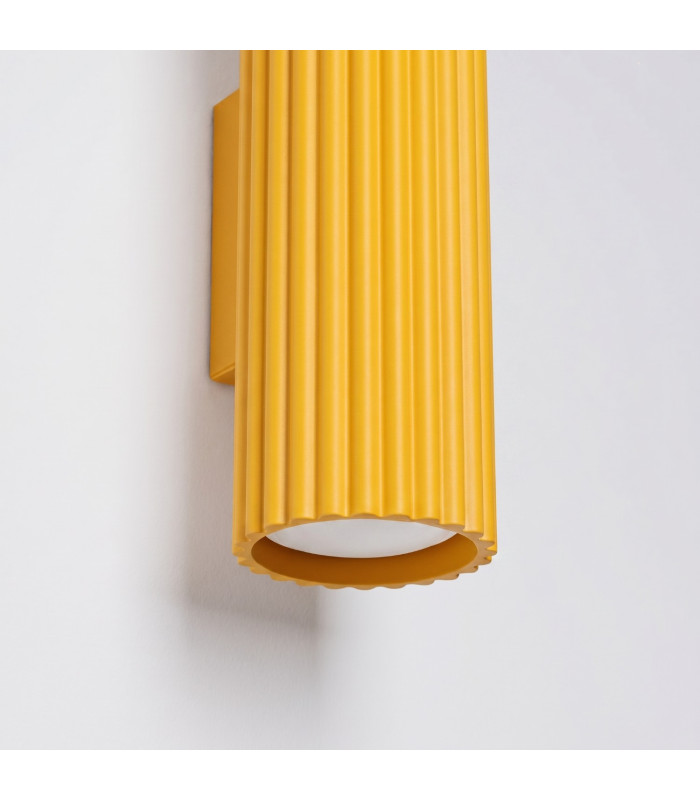 Karbon Up & Down Wall Lamp Yellow 2x GU10-4