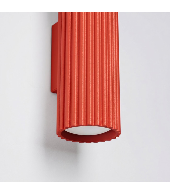 Karbon Up & Down Wall Lamp Red 2x GU10-4