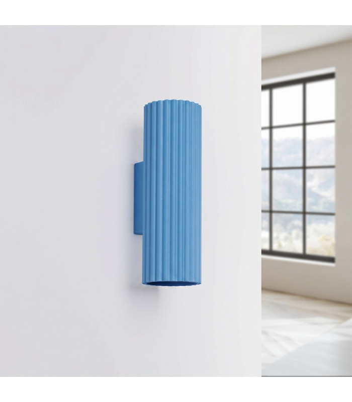 Karbon Up & Down Wall Lamp Blue 2x GU10-2