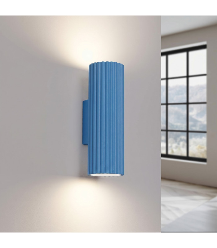 Karbon Up & Down Wall Lamp Blue 2x GU10-3