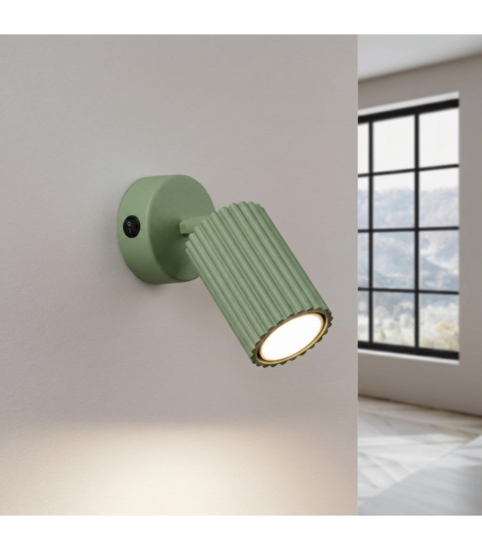 Karbon Single Spotlight with Switch Sage 1x GU10-3