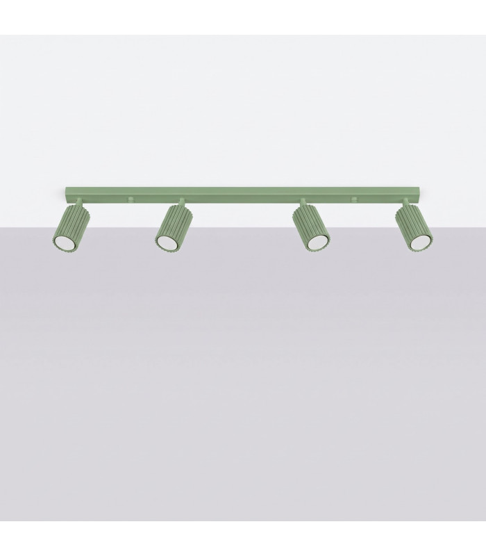 Karbon Ceiling Spotlight Bar Sage 4x GU10-2