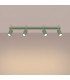 Karbon Ceiling Spotlight Bar Sage 4x GU10-3