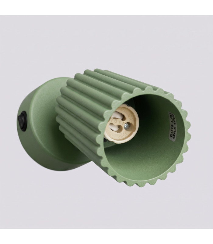 Karbon Single Spotlight with Switch Sage 1x GU10-6