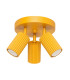 Karbon Ceiling Spotlight Clusters Yellow 3x GU10-1