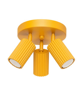 Karbon Ceiling Spotlight Clusters Yellow 3x GU10-1