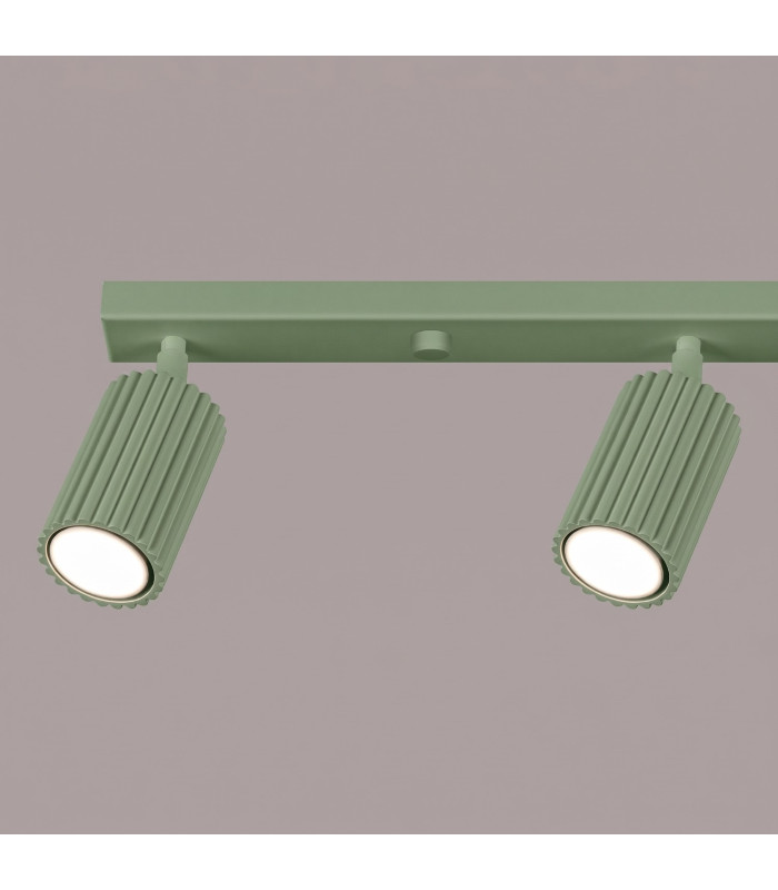 Karbon Ceiling Spotlight Bar Sage 4x GU10-5