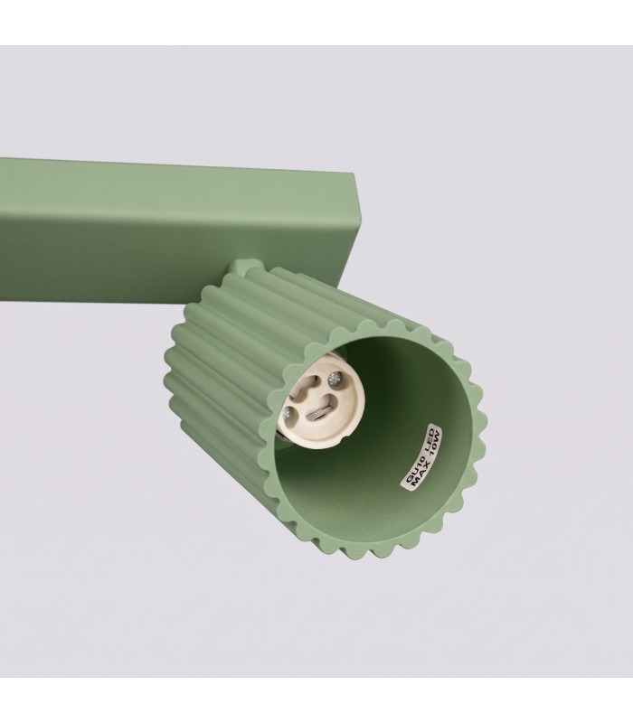 Karbon Ceiling Spotlight Bar Sage 4x GU10-7