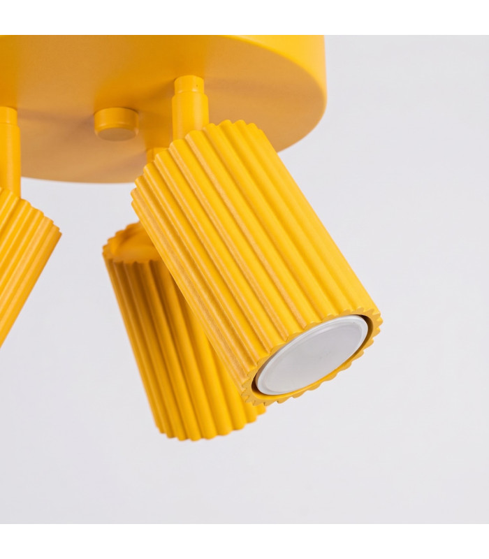 Karbon Ceiling Spotlight Clusters Yellow 3x GU10-5
