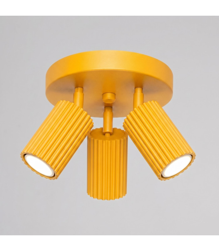 Karbon Ceiling Spotlight Clusters Yellow 3x GU10-6