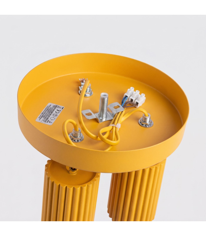 Karbon Ceiling Spotlight Clusters Yellow 3x GU10-7