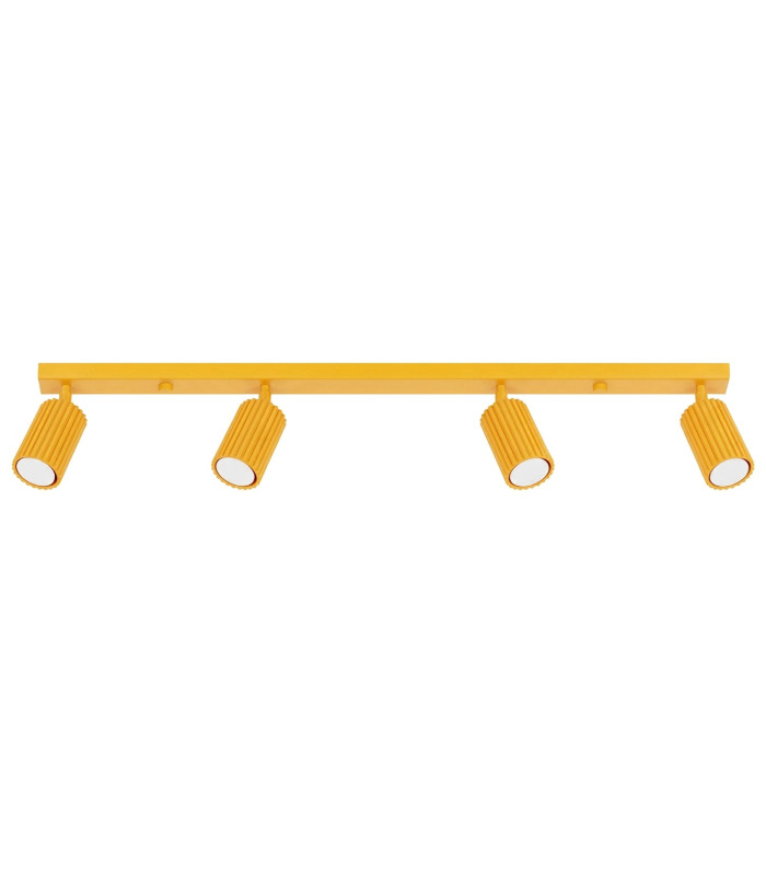 Karbon Ceiling Spotlight Bar Yellow 4x GU10-1