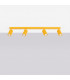 Karbon Ceiling Spotlight Bar Yellow 4x GU10-2