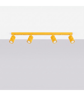 Karbon Ceiling Spotlight Bar Yellow 4x GU10-2
