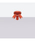 Karbon Ceiling Spotlight Clusters Red 3x GU10-2