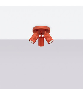 Karbon Ceiling Spotlight Clusters Red 3x GU10-2