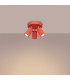 Karbon Ceiling Spotlight Clusters Red 3x GU10-3