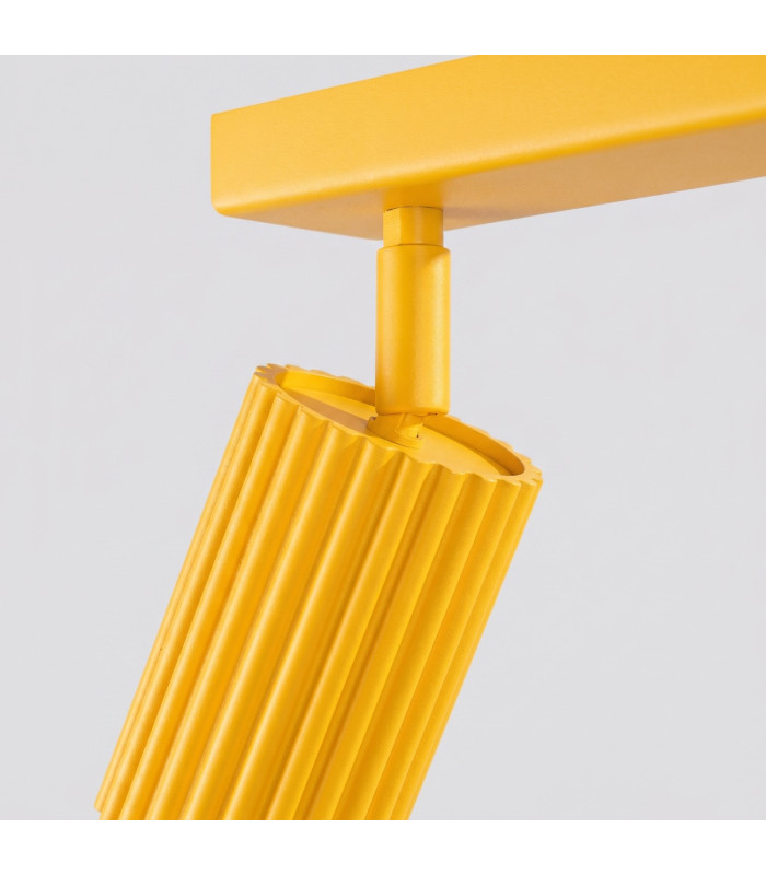 Karbon Ceiling Spotlight Bar Yellow 4x GU10-8