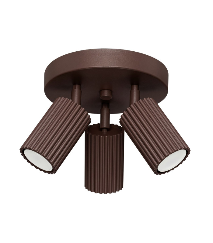 Karbon Ceiling Spotlight Clusters Brown 3x GU10-1