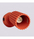 Karbon Single Spotlight with Switch Red 1x GU10-6