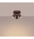 Karbon Ceiling Spotlight Clusters Brown 3x GU10-3