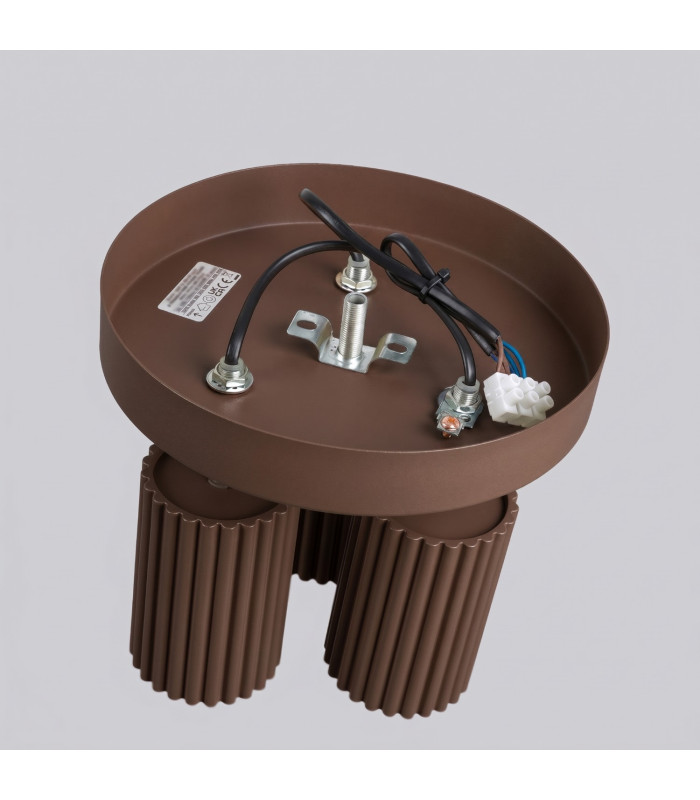 Karbon Ceiling Spotlight Clusters Brown 3x GU10-4