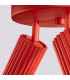 Karbon Ceiling Spotlight Clusters Red 3x GU10-7