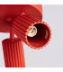 Karbon Ceiling Spotlight Clusters Red 3x GU10-8