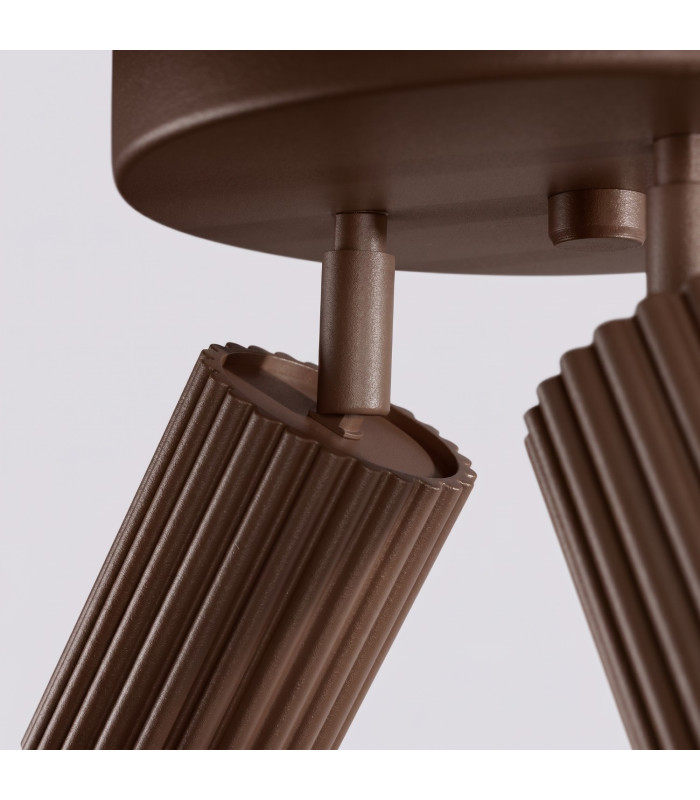 Karbon Ceiling Spotlight Clusters Brown 3x GU10-7