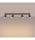 Karbon Ceiling Spotlight Bar Brown 4x GU10-3