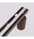 Karbon Ceiling Spotlight Bar Brown 4x GU10-4