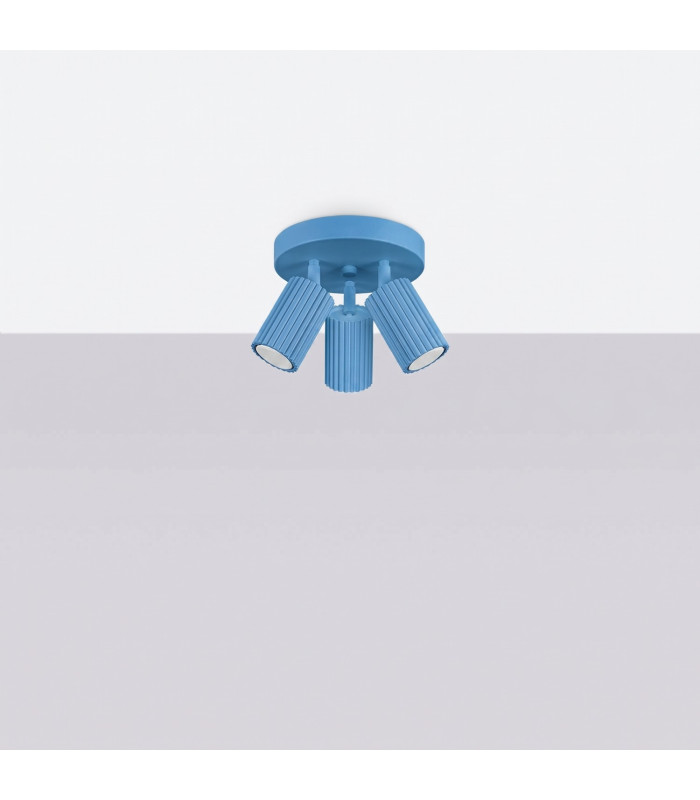 Karbon Ceiling Spotlight Clusters Blue 3x GU10-2