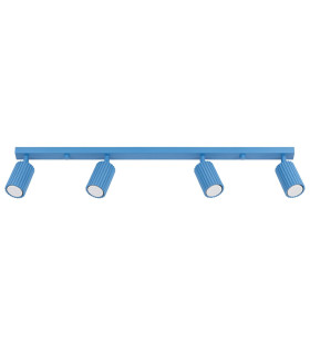 Karbon Ceiling Spotlight Bar Blue 4x GU10-1