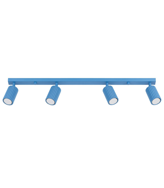 Karbon Ceiling Spotlight Bar Blue 4x GU10-1