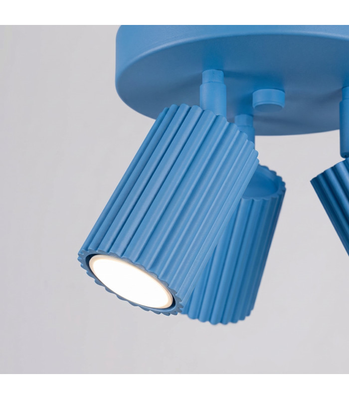 Karbon Ceiling Spotlight Clusters Blue 3x GU10-4