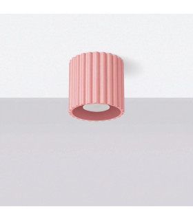 Aura Surface Mounted Downlight Pink 1x GU10-2