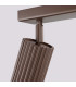 Karbon Ceiling Spotlight Bar Brown 4x GU10-8