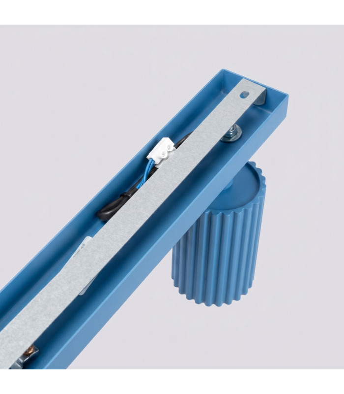 Karbon Ceiling Spotlight Bar Blue 4x GU10-4