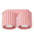 Aura Surface Mounted Downlight Pink 2x GU10-1