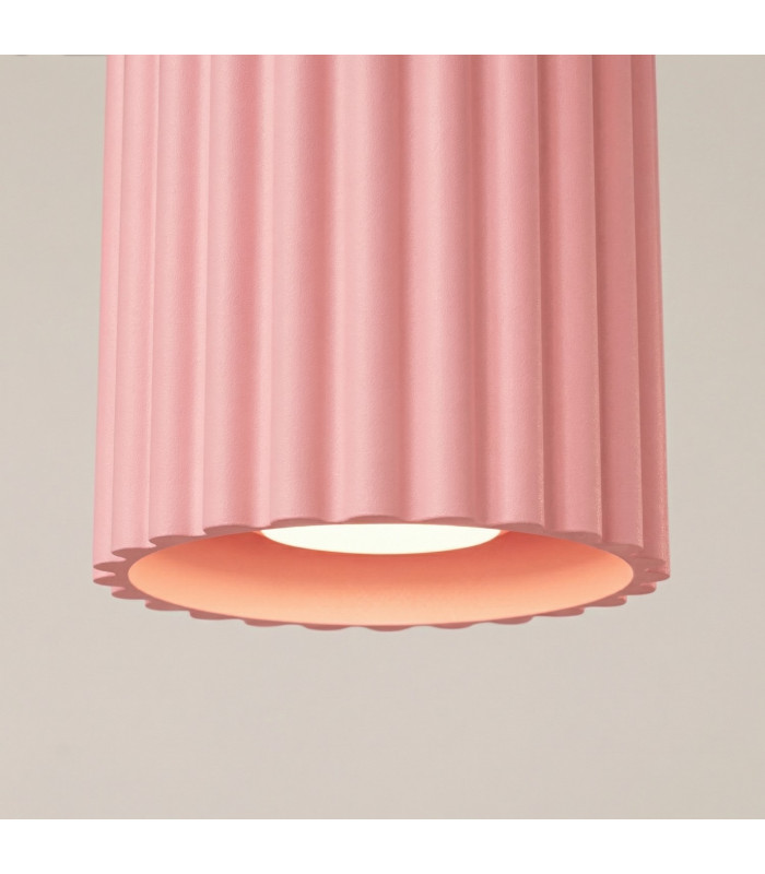 Aura Surface Mounted Downlight Pink 1x GU10-4