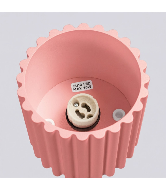 Aura Surface Mounted Downlight Pink 1x GU10-5