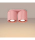 Aura Surface Mounted Downlight Pink 2x GU10-3