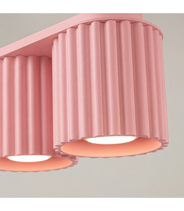 Aura Surface Mounted Downlight Pink 2x GU10-4