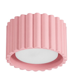 Aura Surface Mounted Downlight Pink 1x GX53-1