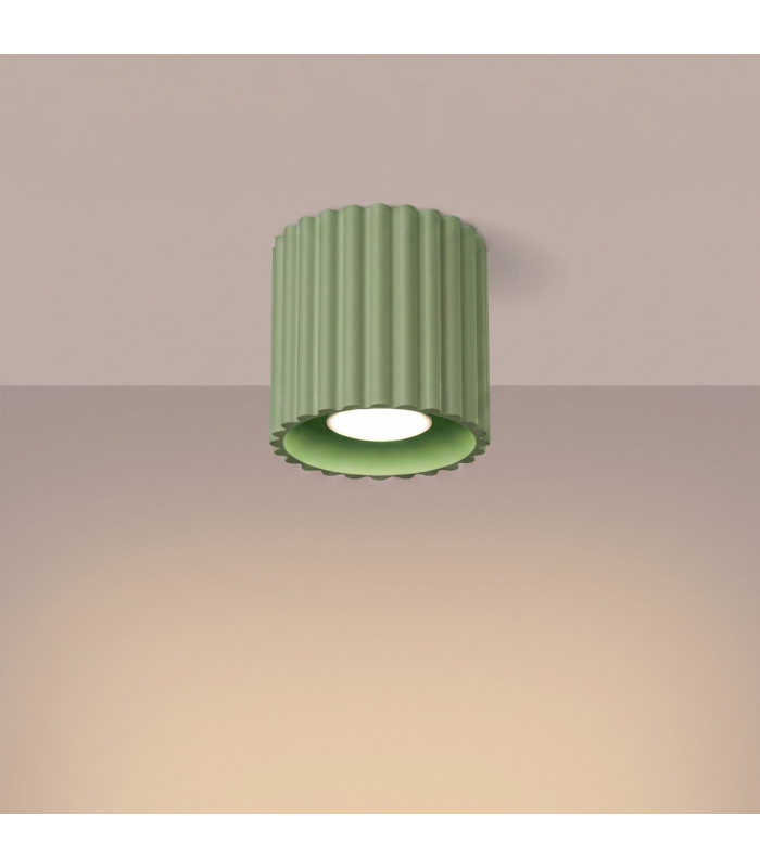 Aura Surface Mounted Downlight Sage 1x GU10-3