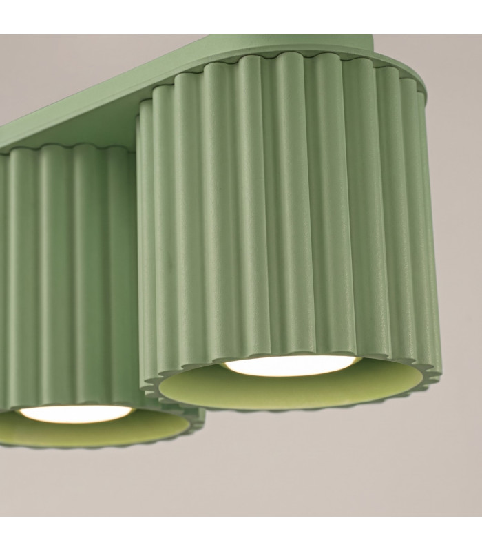 Aura Surface Mounted Downlight Sage 2x GU10-4