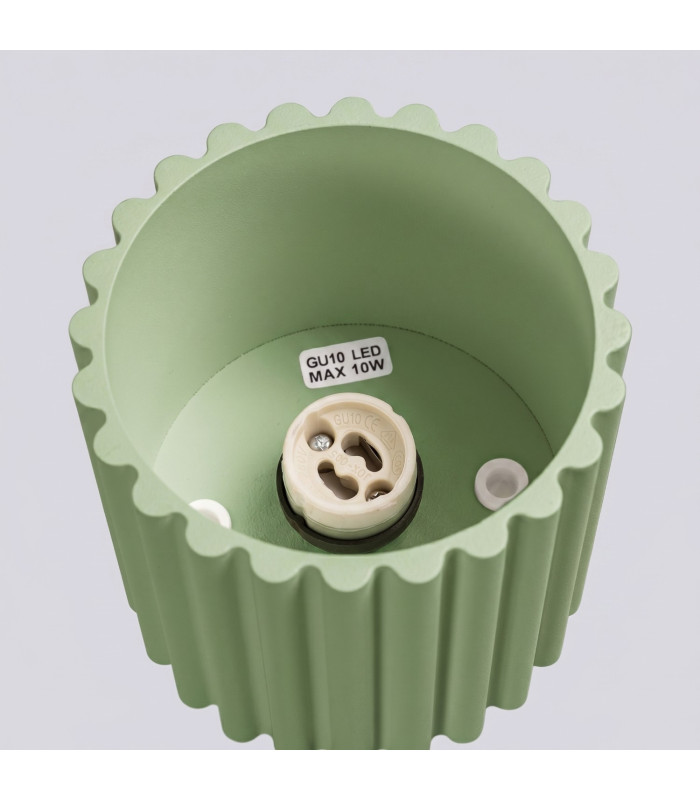 Aura Surface Mounted Downlight Sage 1x GU10-5