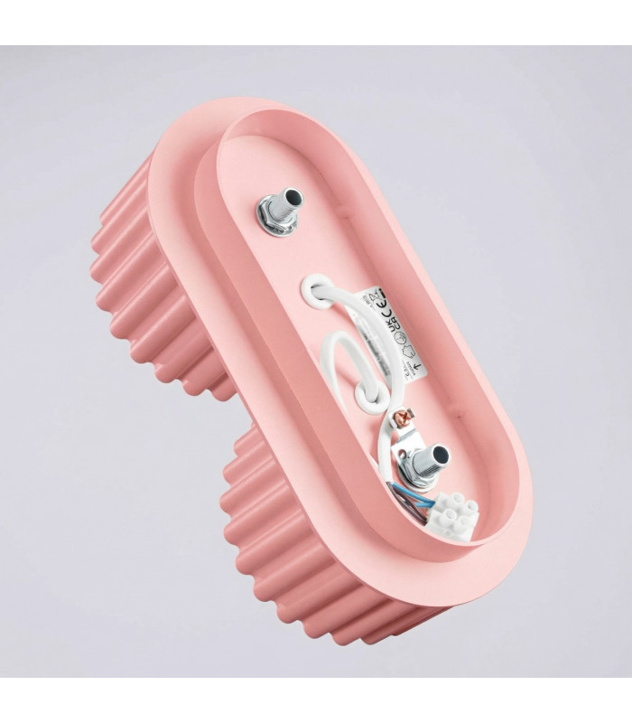 Aura Surface Mounted Downlight Pink 2x GX53-6