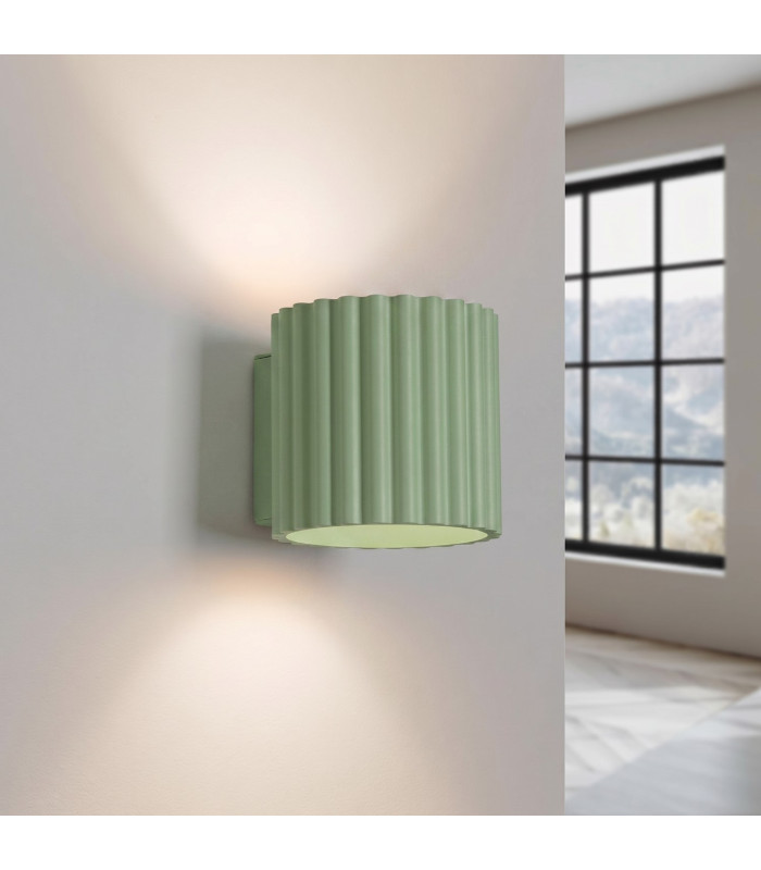 Aura Up & Down Wall Lamp Sage 1x G9-3
